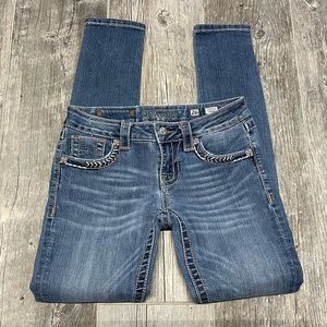 Miss Me Women's Skinny Jeans - Blue